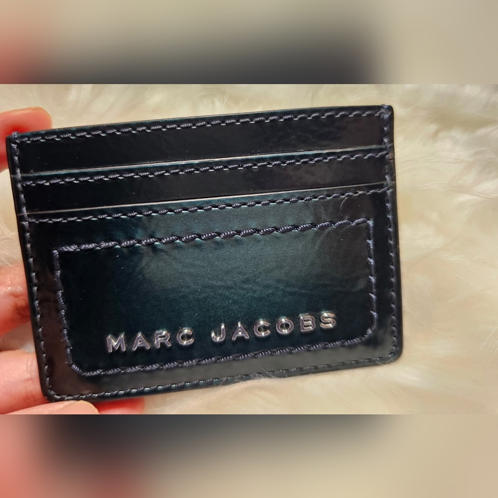 Marc Jacobs Leather Key Card Holder